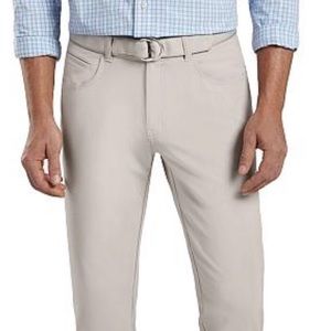 PETER MILLAR - Oatmeal - Kirk Five-Pocket Performance Golf Pants - New With Tags